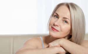 Woman smiling after Facelift in Dallas, TX